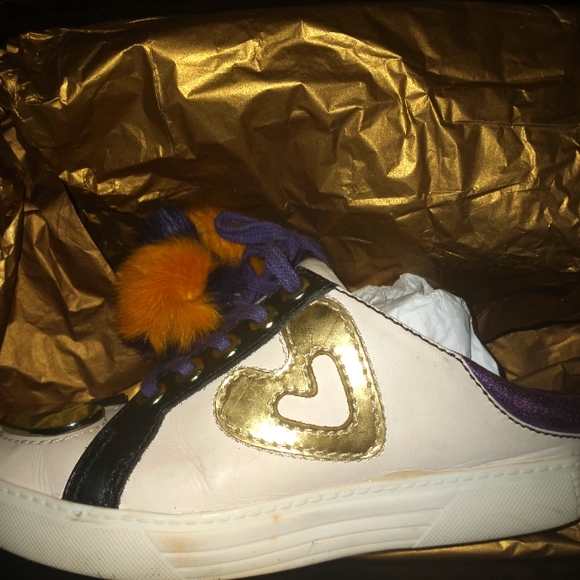 AUTHENTIC IVY KIRHNER Rabbit pompom mule shoes - Picture 1 of 16